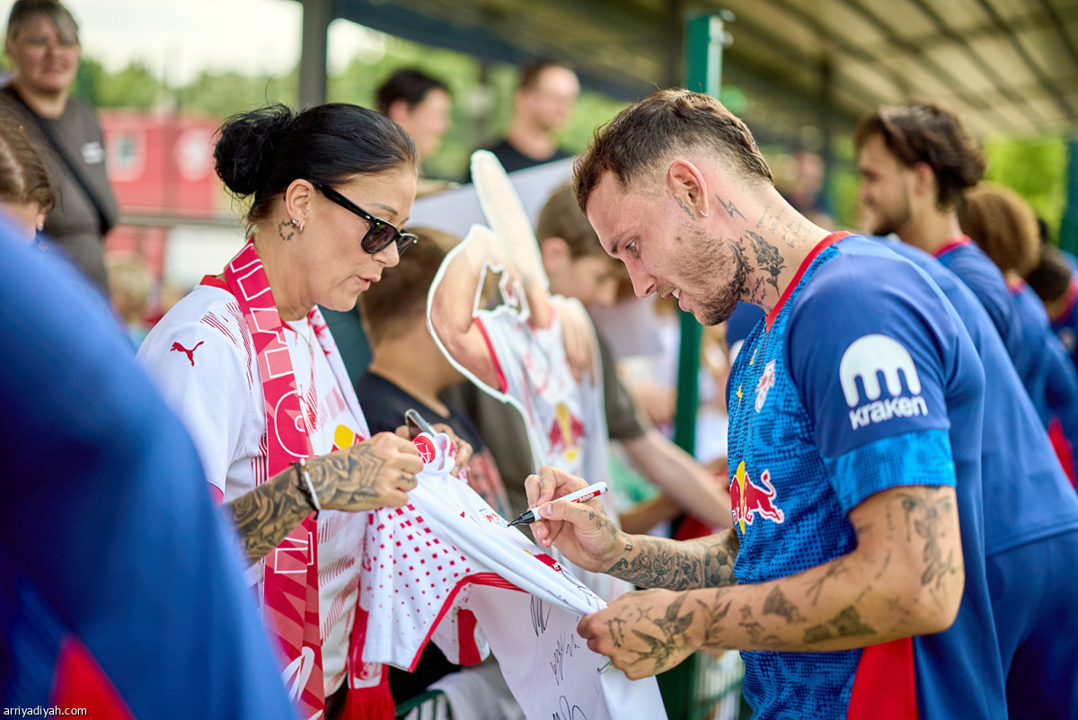 لايبزيج.. تدريب مفتوح