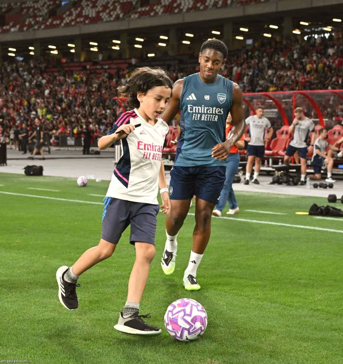 أرسنال.. تدريب مفتوح