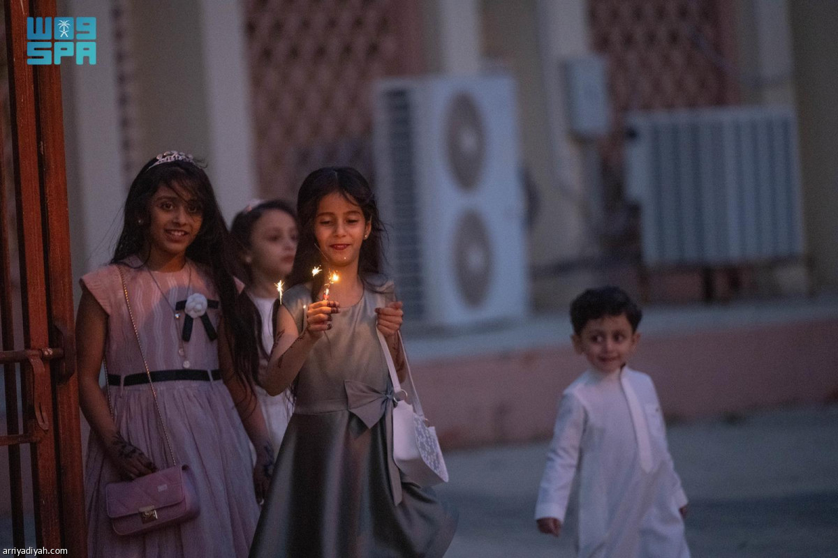 العيد في عيون الأطفال