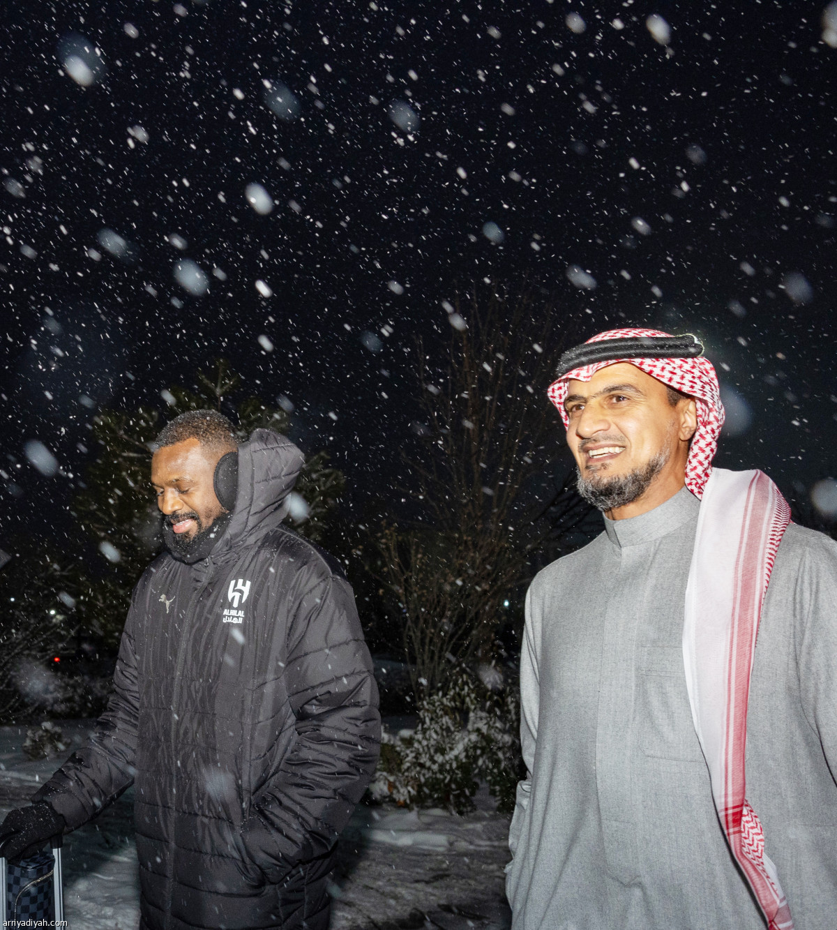 الثلوج تستقبل الهلاليين