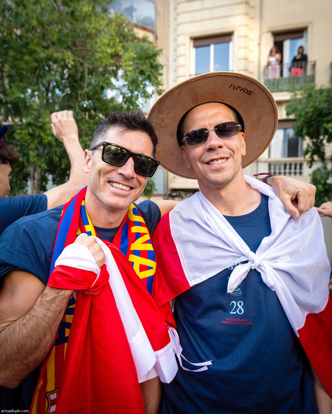 برشلونة يحتفل