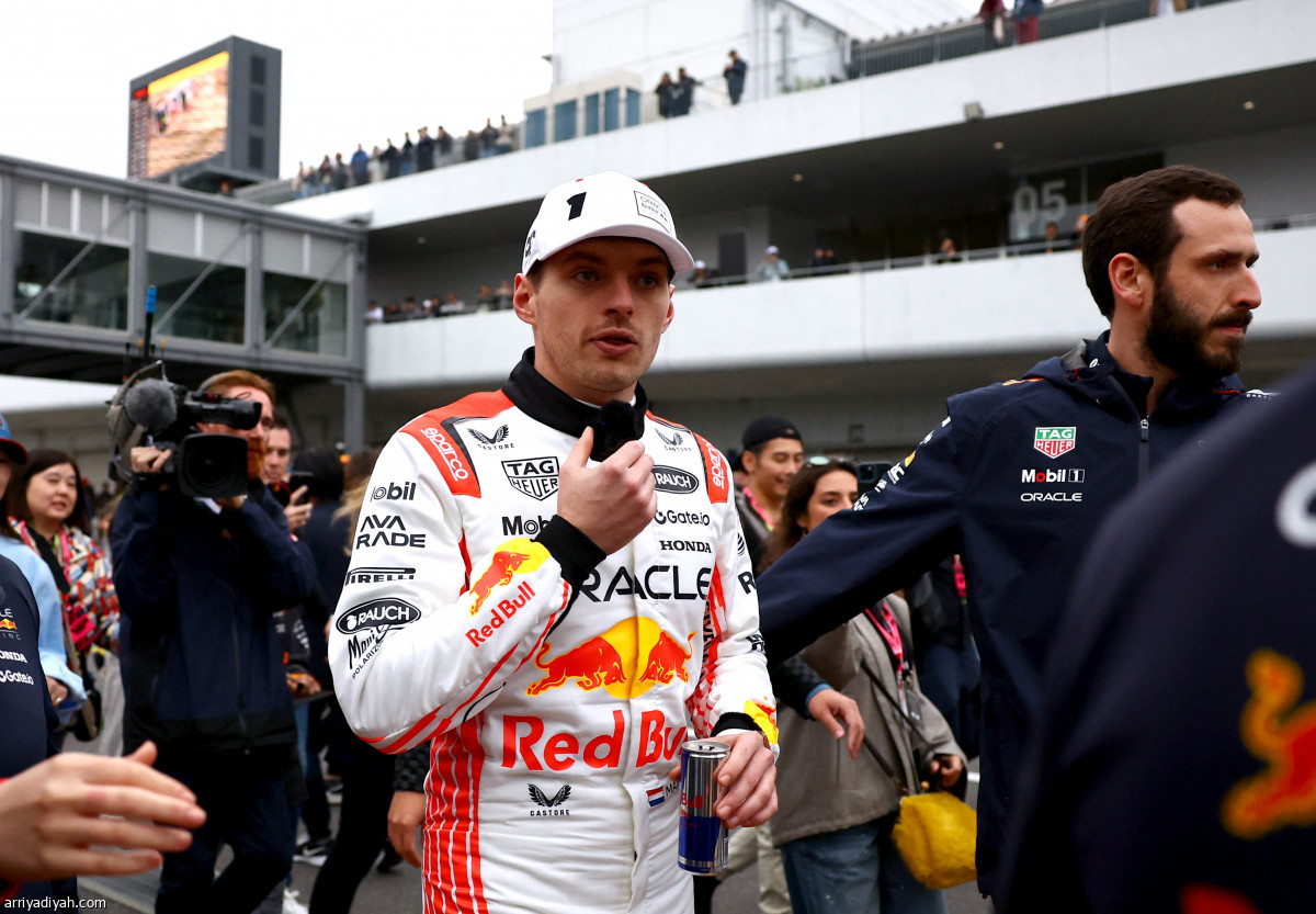 التأهيلية.. فيرستابن يتصدر