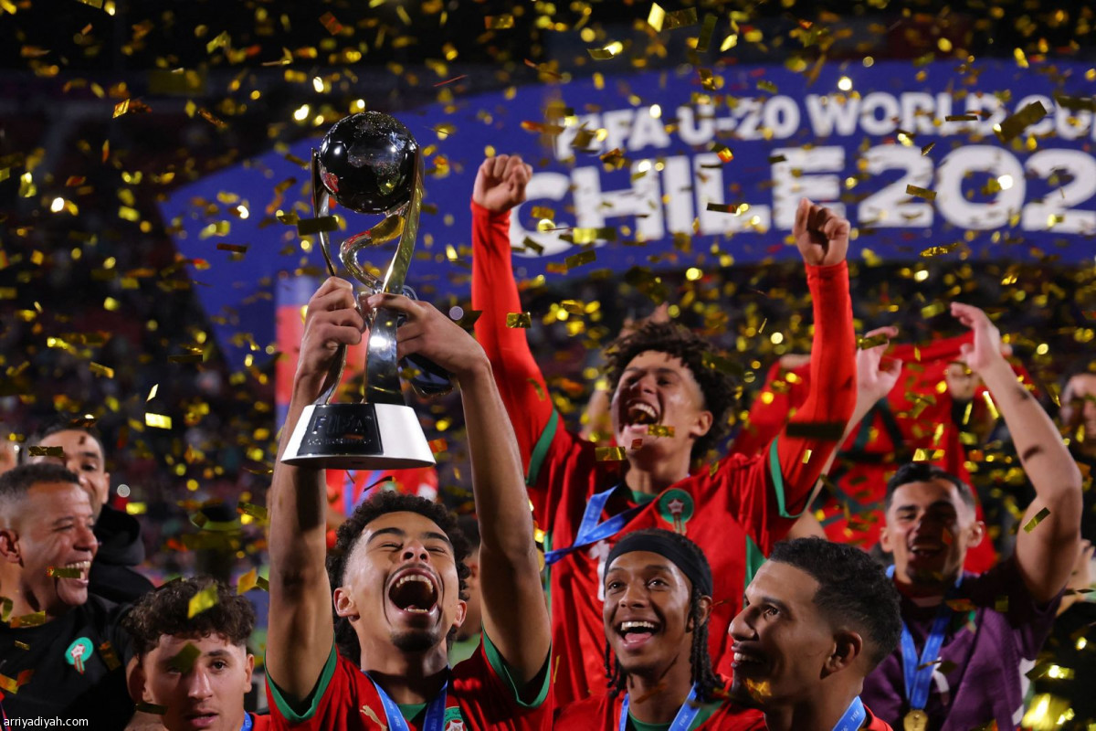 ذهب المونديال.. مغربي